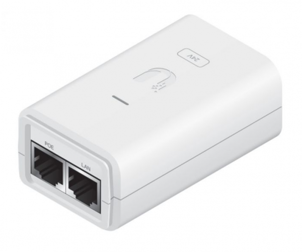 PoE Adapter 24V 24W SKU:UPOE-24G24W