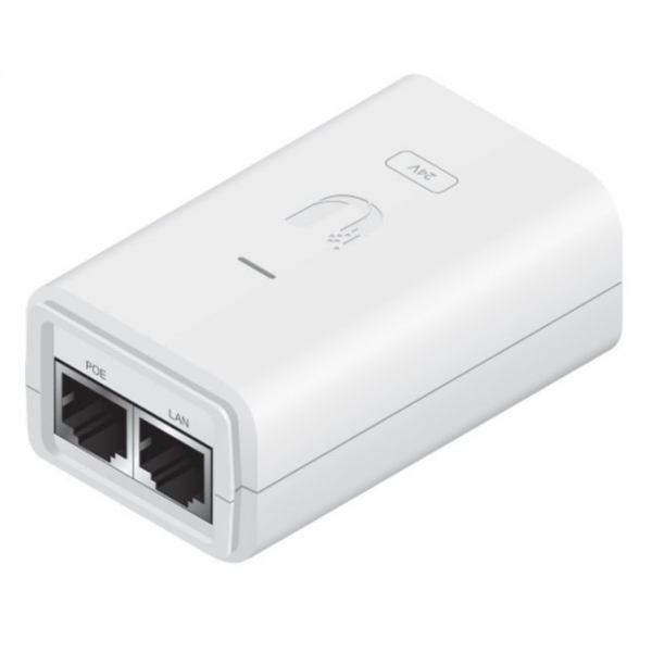 PoE Adapter 24V 24W SKU:UPOE-24G24W