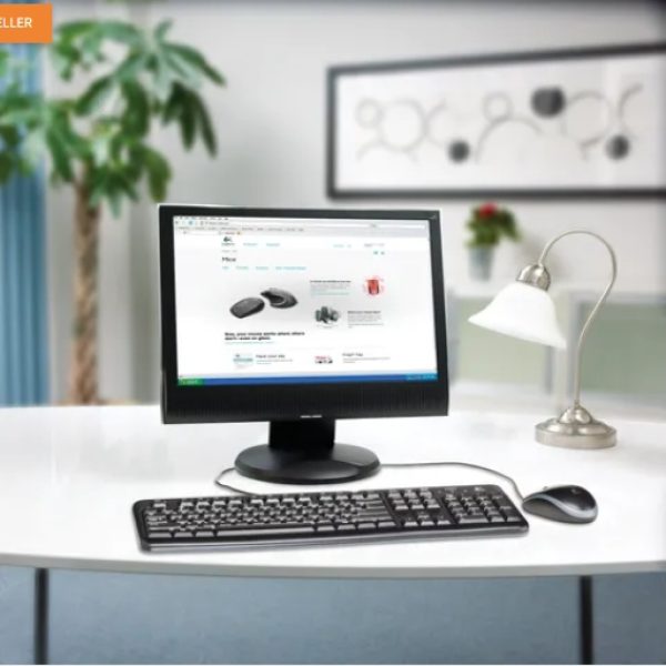 Logitech MK120 Wired Keyboard & Mouse Combo SKU:920-002562