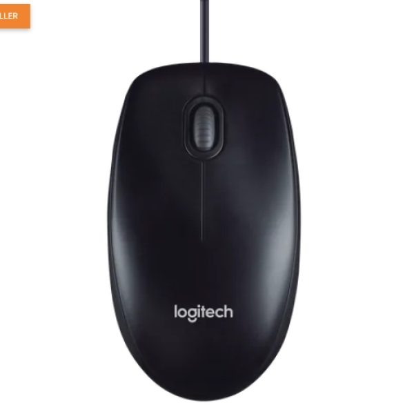 Logitech M90 Wired Mouse SKU:910-001793