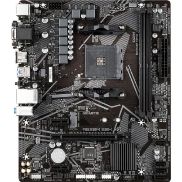 Gigabyte Motherboard SKU:GA-A520M-S2H