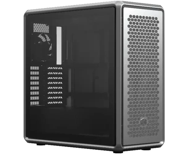 Cooler Master MasterFrame 600; Midi Tower; PC; Silver; ATX; ITX; micro ATX; Aluminium; SGCC; Tempered glass