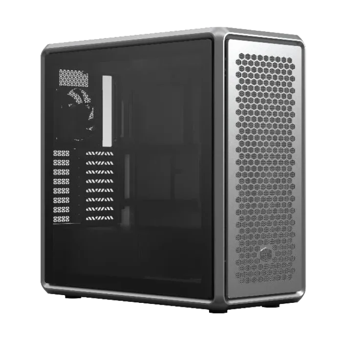 Cooler Master MasterFrame 600; Midi Tower; PC; Silver; ATX; ITX; micro ATX; Aluminium; SGCC; Tempered glass