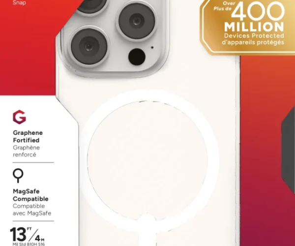 ZAGG Cases Luxe Snap Apple iP16 Pro  Clear