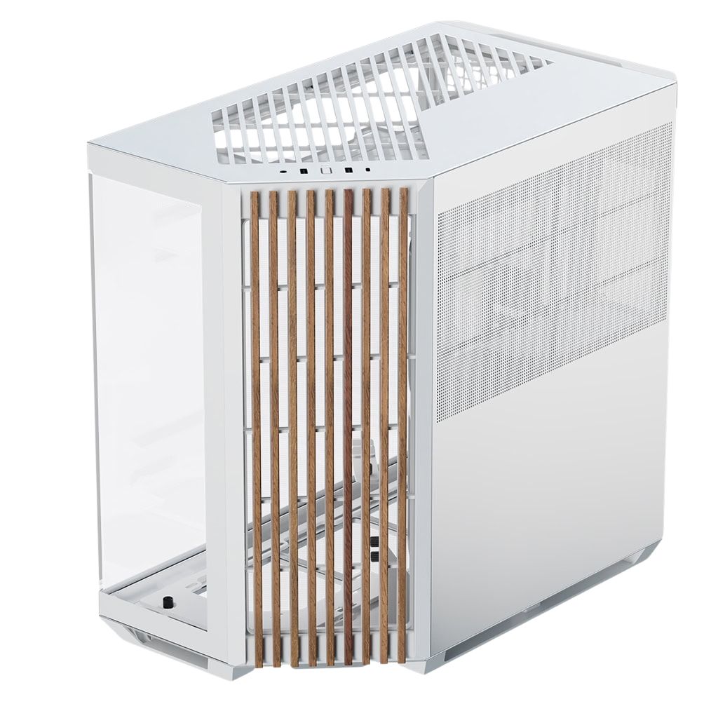 Aerocool APNX V1 premium White mid-tower ATX case -Supports up to 10 fans - 6x2.5'' or 2x 3.5'' - 360mm radiator - 4 fans + Hub