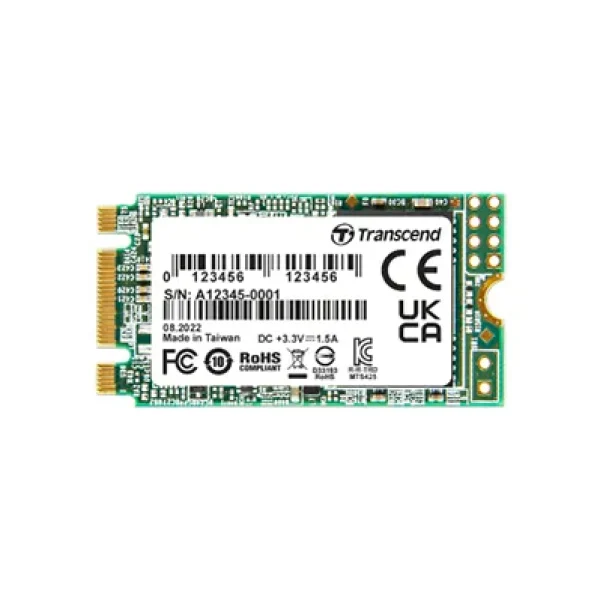 TRANSCEND 250GB MTS425S M.2 SATA 3 2242 SSD - CACHELESS TLC