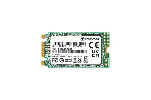 TRANSCEND 250GB MTS425S M.2 SATA 3 2242 SSD - CACHELESS TLC - Image 2