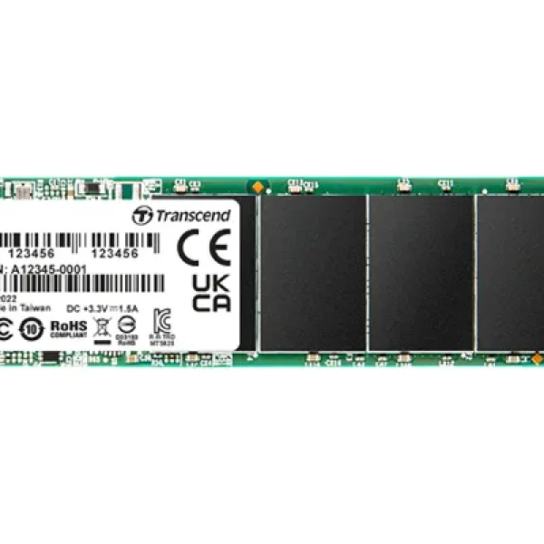 TRANSCEND 500GB MTS825S M.2 SATA3 2280 SSD - CACHELESS TLC