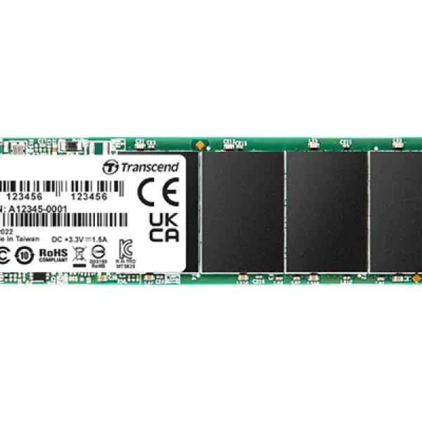 TRANSCEND 500GB MTS825S M.2 SATA3 2280 SSD - CACHELESS TLC