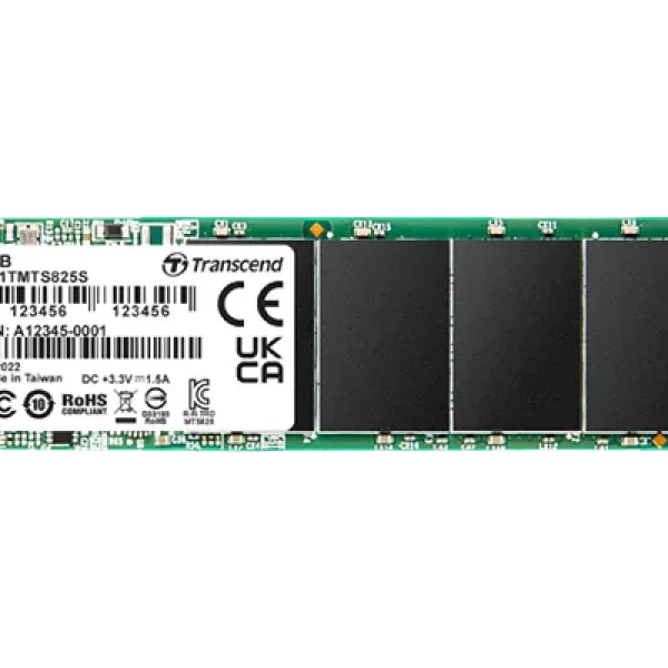 TRANSCEND 1 TB MTS825S M.2 SATA3 2280 SSD - CACHELESS TLC
