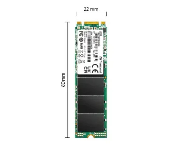 TRANSCEND 2 TB MTS825S M.2 SATA3 2280 SSD - CACHELESS TLC