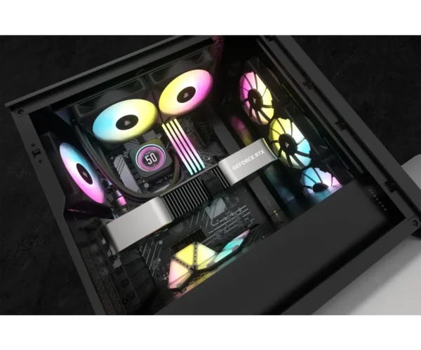 Corsair iCUE H100i ELITE LCD XT 240mm Liquid CPU Cooler AMD: AM5; AM3/4; sTRX4; sTR5 | Intel LGA: 1700/1851; 115X; 1200; 2011