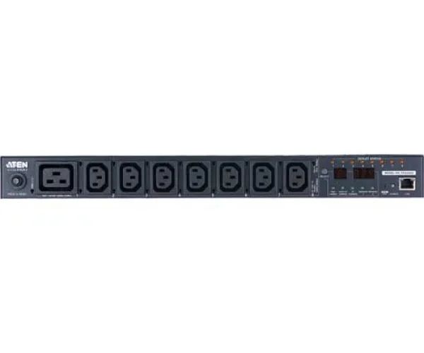 20A/16A 8-Outlet 1U Outlet-Metered & Switched eco PDU