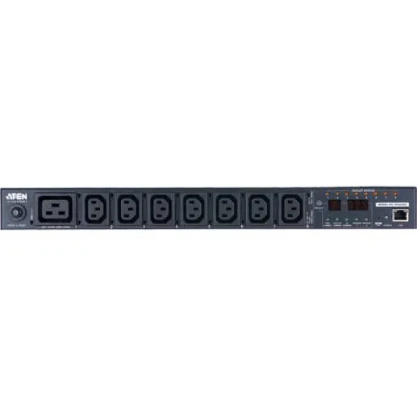 20A/16A 8-Outlet 1U Outlet-Metered & Switched eco PDU