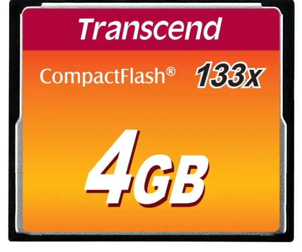TRANSCEND 4GB COMPACT FLASH 133X