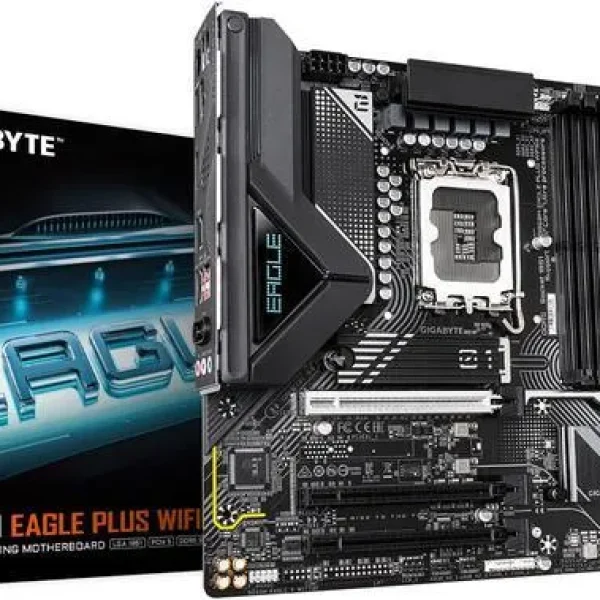 GIGABYTE Intel® B860 Chipset for LGA 1851; 4x DDR5; 2x M2; HDMI/DP; mATX.