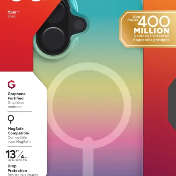ZAGG Cases Milan Snap Apple iP16  Iridescent