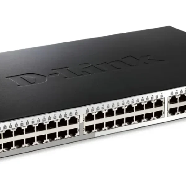 D-Link 48-Port 10/100/1000Mbps with 4 Combo SFP Smart Switch.