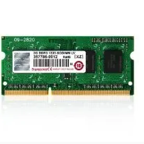 TRANSCEND 4GB LOW VOLTAGE  DUAL VOLTAGE DDR3-1600 SO-DIMM