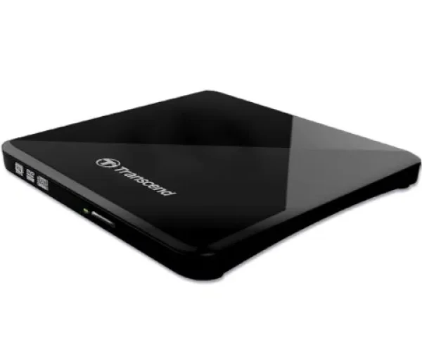 TRANSCEND 8X ULTRA-SLIM USB DVD-RW - BLACK