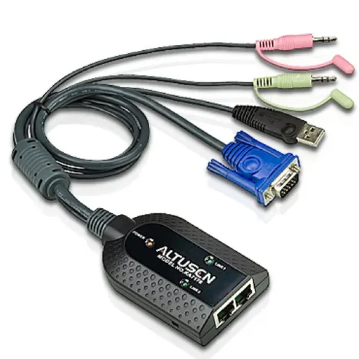 ATEN USB VGA CPU Adapter support Dual Output & Virtual Media