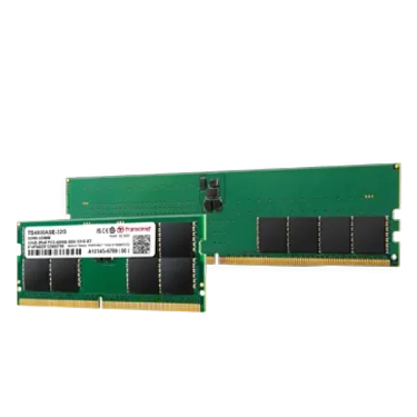 TRANSCEND JET MEMORY 16GB DDR5-5600 UNBUFFERED DESKTOP LONG DIMM 1RX8 CL46