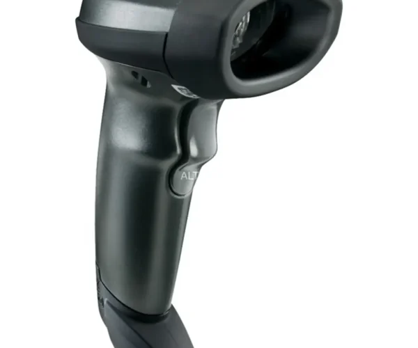 LI2208-SR Black with Stand USB KIT: LI2208-SR00007ZZWW Scanner; CBA-U21-S07ZBR Shielded USB Cable; 20-61022-04R Stand