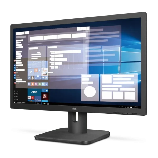 AOC 20E1H  Monitor|19.5 inch|TN HD+ 1600x900|HDMI|VGA|VESA|Flicker Free|Low Blue Mode|Internal Power Supply|3YR Warranty