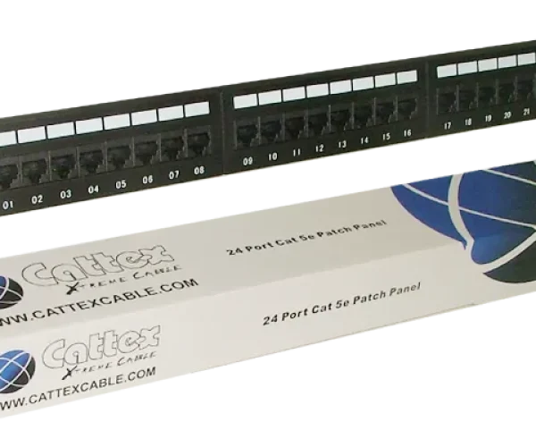 RCT 24 PORT CAT5E UTP PATCH PANEL