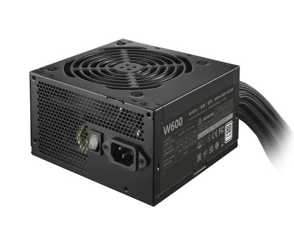 Cooler Master Elite NEX W600 230V A/EU BK Cable & mesh