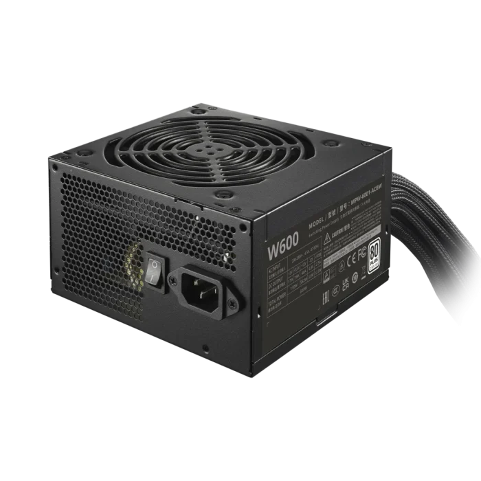 Cooler Master Elite NEX W600 230V A/EU BK Cable & mesh