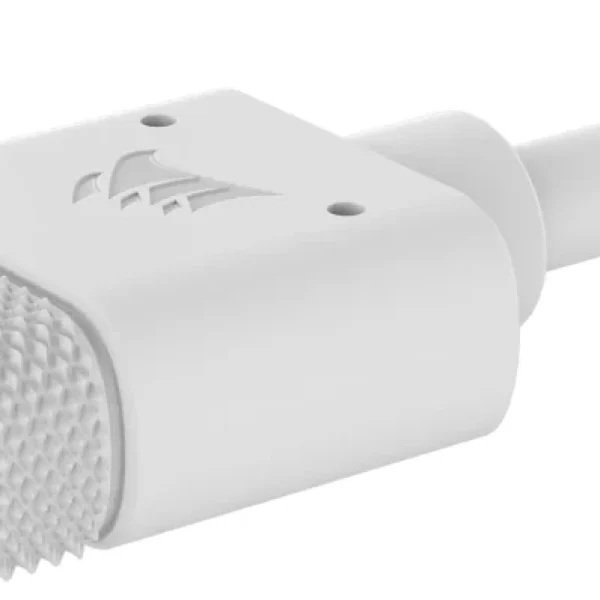 Corsair iCUE LINK Cable; 1x 600mm with Straight connectors; White
