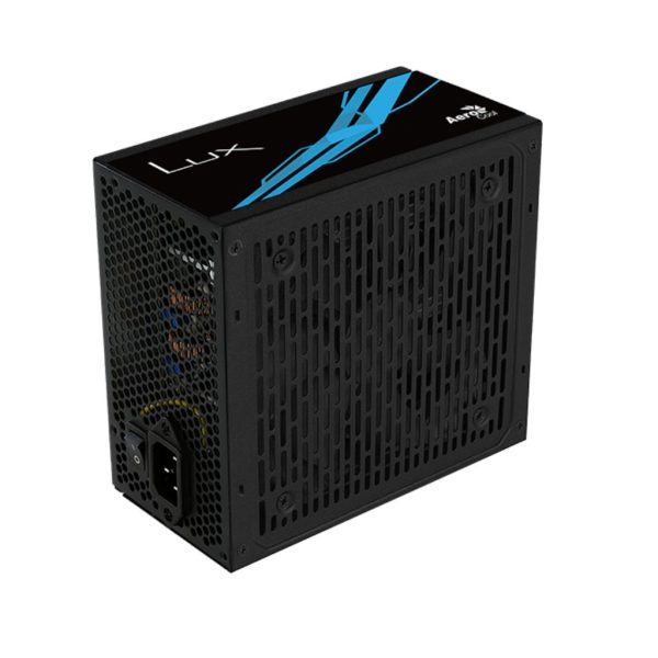 Aerocool LUX Bronze 750W  PSU - ATX 24 PIN; 1x 4+4PIN CPU; 5x SATA; 4x PATA; 2x PCIe 6+2PIN.