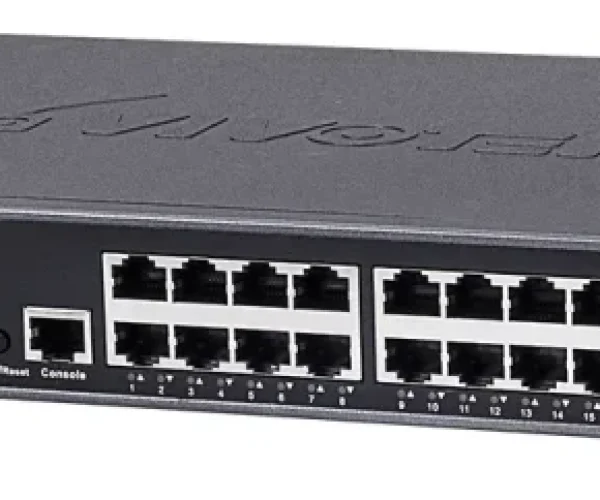 VIVOTEK Managed 24x GE PoE; 2x Combo SFP Switch; 370W