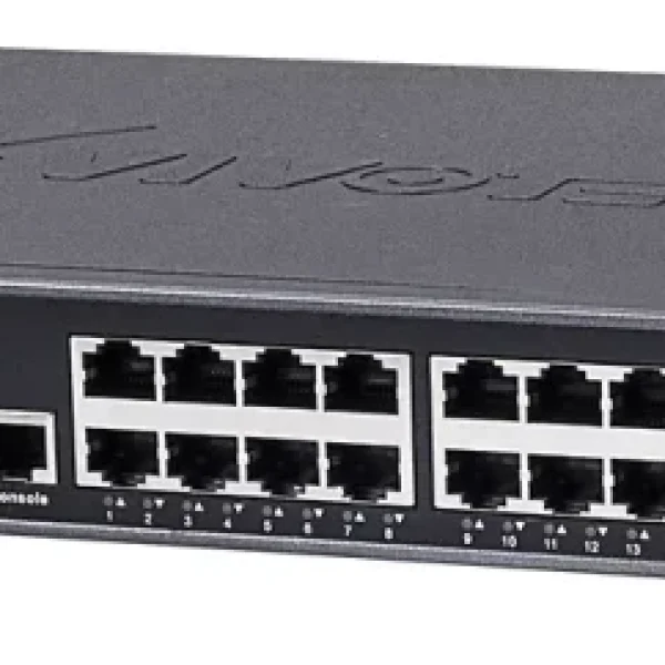 VIVOTEK Managed 24x GE PoE; 2x Combo SFP Switch; 370W