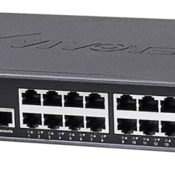 VIVOTEK Managed 24x GE PoE; 2x Combo SFP Switch; 370W