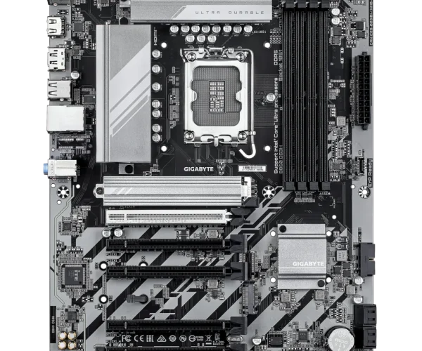 GIGABYTE Intel® B860 Chipset for LGA 1851; 4x DDR5; 2x M2; HDMI/DP ; ATX