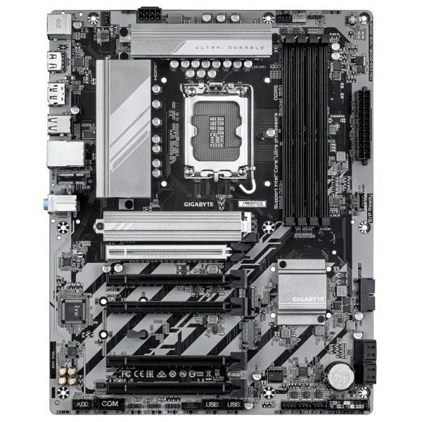 GIGABYTE Intel® B860 Chipset for LGA 1851; 4x DDR5; 2x M2; HDMI/DP ; ATX