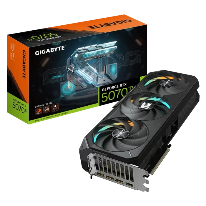 GIGABYTE nVidia GeForce RTX™ 5070Ti GAMING OC - 16GB GDDR7 HDMIx1/DPx3