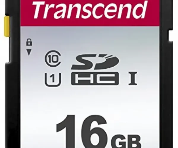 TRANSCEND 300S 16GB UHS-I CLASS 10 U1 SDHC CARD - 2D NAND