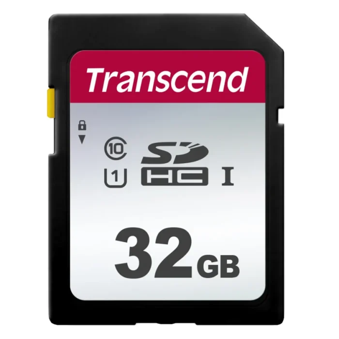 TRANSCEND 300S 32GB UHS-1 CLASS 10 U1 SDHC CARD -2D NAND