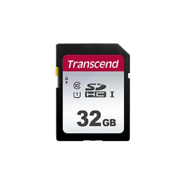 TRANSCEND 300S 32GB UHS-1 CLASS 10 U1 SDHC CARD -2D NAND