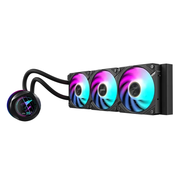 GIGABYTE AORUS WATERFORCE X II 360 360mm cooler; Intel 115x;1200;1700;1851 / AMD TR4; AM5; AM4; sTR5