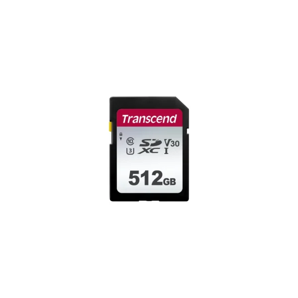 TRANSCEND 300S 512GB UHS-1 CLASS 10 U1 U3 V30 SDXC CARD 3D NAND