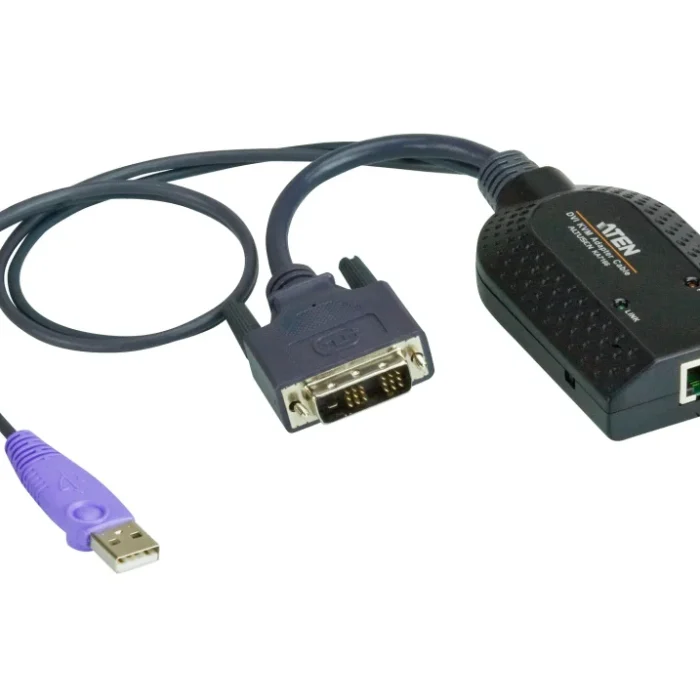 USB DVI-D Virtual Media  Media KVM Adapter W/CAC/ATEN ALTUSEN