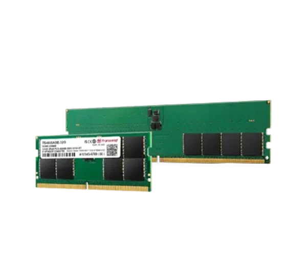 TRANSCEND 32GB DDR5-5600 Embedded Unbuffered NOTEBOOK SO-DIMM 2RX8 CL46  (2Gx8)x16