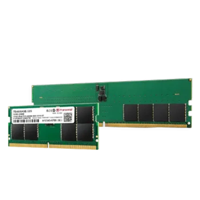 TRANSCEND 32GB DDR5-5600 Embedded Unbuffered NOTEBOOK SO-DIMM 2RX8 CL46  (2Gx8)x16