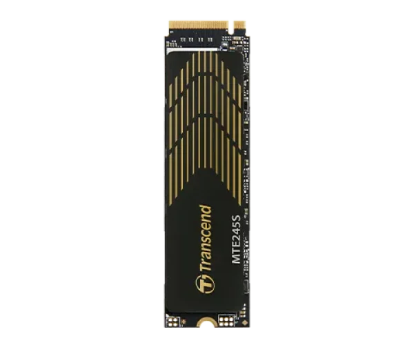 TRANSCEND 500GB MTE245S PCI-E  GEN 4X4 M.2 NVMe 2280 SSD 3D TLC - 4800 MB/s Read 4000 MB/s Write - 300 TBW