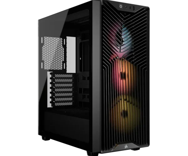 3200D RS ARGB Mid-Tower PC Case; 3x RS120 ARGB fans incl - Smoke.