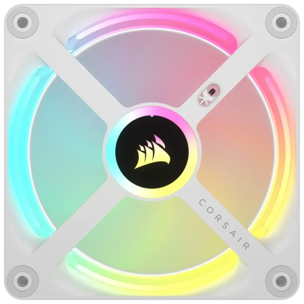 Corsair iCUE LINK QX120 RGB 120mm PWM Fans Starter Kit - White